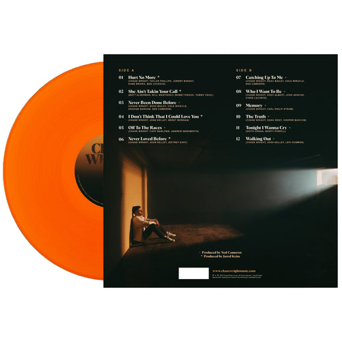 (Signed) CHASE WRIGHT - LETTING GO - Limited Edition Vinyl Record