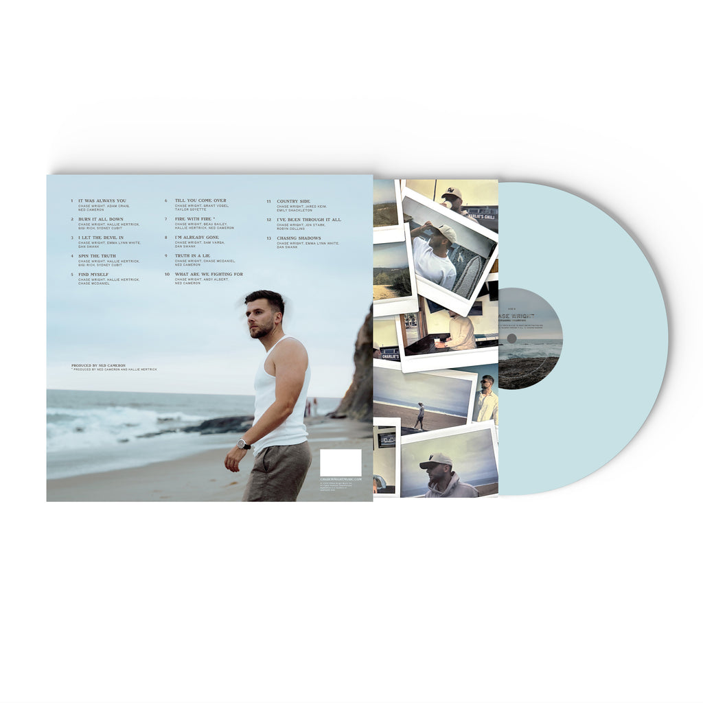 (Signed) CHASE WRIGHT - CHASING SHADOWS - Limited Edition Vinyl Record